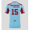 Camisa de Futebol Feyenoord Jordan Bos #15 Equipamento Alternativo 2025-26 Manga Curta Camisa de Futebol Feyenoord Jordan Bos #15 Equipamento Alternativo 2025-26 Manga Curta